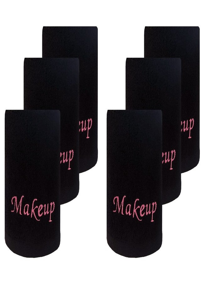 Liberty21 Makeup Remover Towels. Fingertip Face Reusable Washcloths. Embroidered, 100% Soft Cotton. Facial Cleansing. Pack of 6. - Image 2